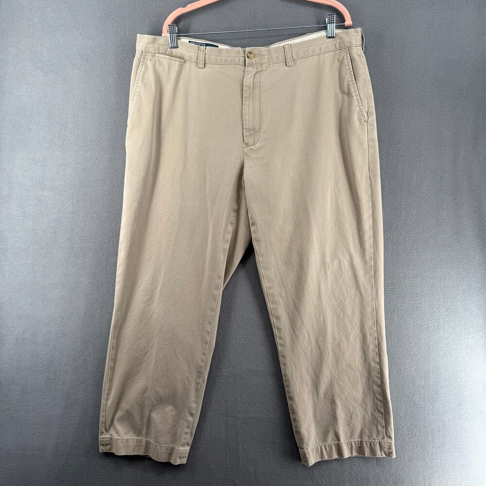 Vintage Polo Ralph Lauren Preston Pant Chinos 40/30 Mens Tan Casual Work Golf‎